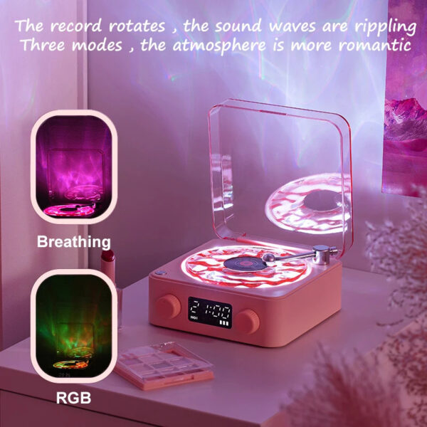 Premium Waves Retro Bluetooth Vinyl Record Player - Image 9