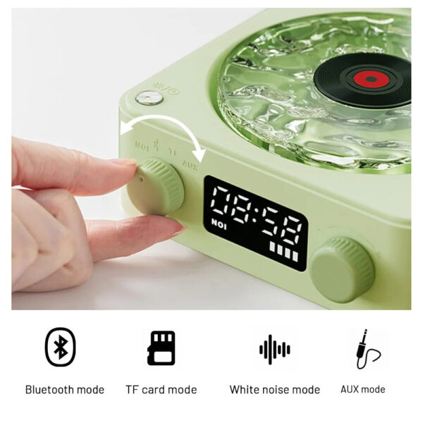 Premium Waves Retro Bluetooth Vinyl Record Player - Image 5