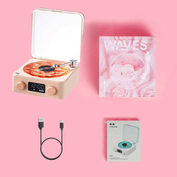 Premium Waves Retro Bluetooth Vinyl Record Player - Image 3