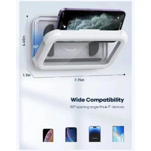 480° Rotatable Retractable Adjustable Shower Phone Case Holder