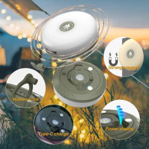 Waterproof Recyclable Camping Rechargeable LED Light Strip
