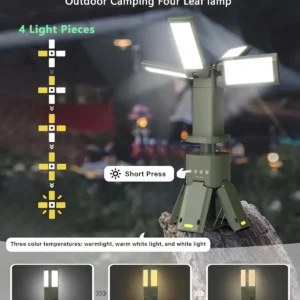 Telescopic Camping Light Rechargeable
