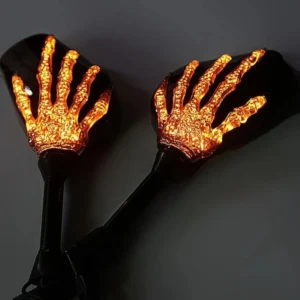 LED Ghost Claw Rearview Mirror