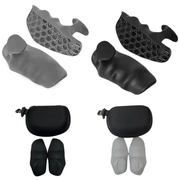 Rubber Gym Grips Fingerless Workout Gym Gloves - Image 6
