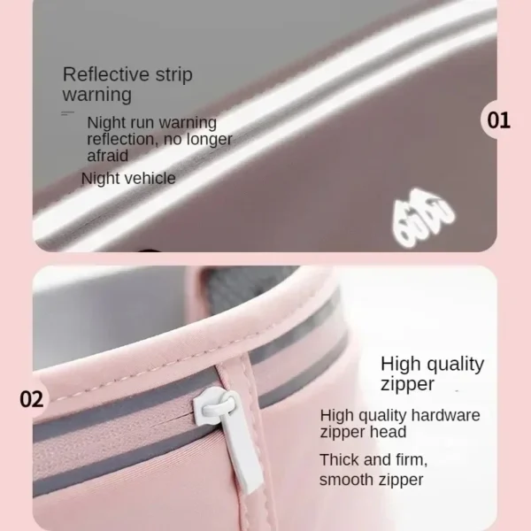 Running Belt Hydration with Bottles - Image 2