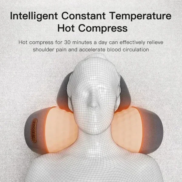 Electric Vibration Massager Cervical Pillow - Image 2