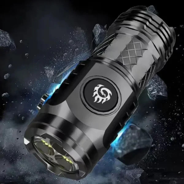 Three-eyed Monster Mini Flash Super Power Flashlight - Image 2