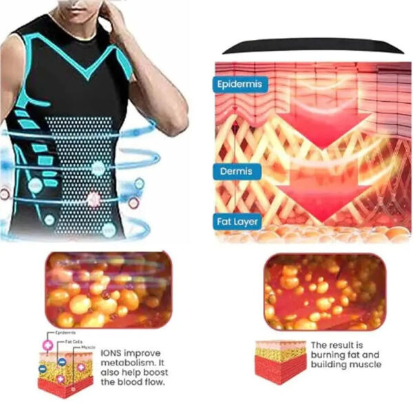 New Tech Ionic Shaping Sleeveless Shirt - Image 4