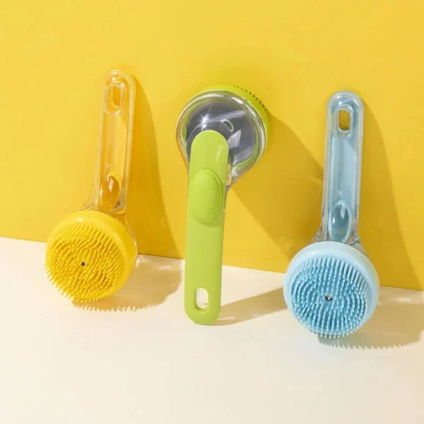 Soft Silicone Dog Bathing Brush - Image 2