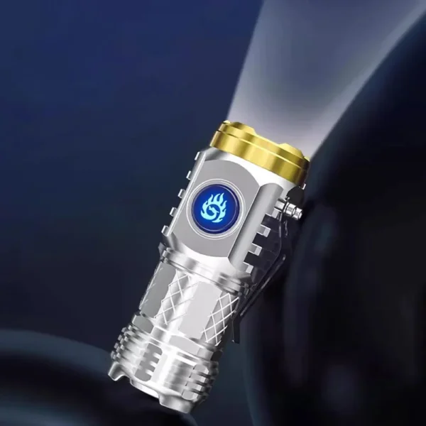 Three-eyed Monster Mini Flash Super Power Flashlight - Image 4