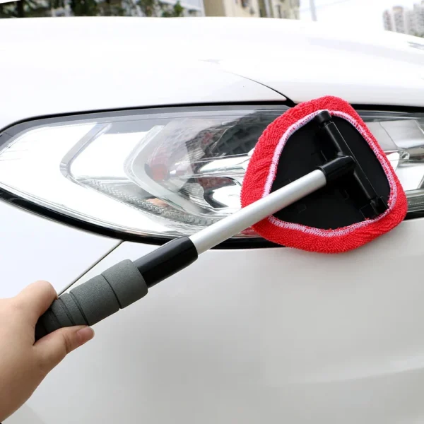 Car Windshield Telescopic Microfiber Cleaning Tool - Image 5