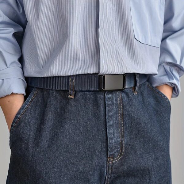 Tactical Automatic Canvas Buckle Belt - Image 3