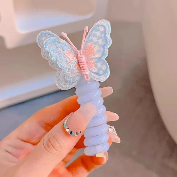 Butterfly Telephone Wire Hair Bands - Image 3