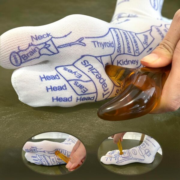 Acupressure Reflexology Chart Socks - Image 4