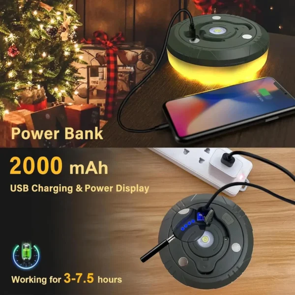 Waterproof Recyclable Camping Rechargeable LED Light Strip - Image 3
