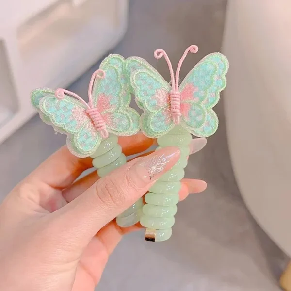 Butterfly Telephone Wire Hair Bands - Image 4