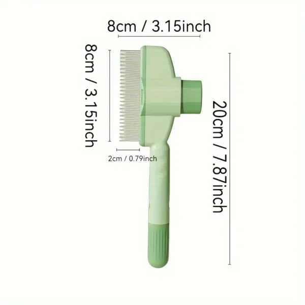 Self-cleaning Pet Flea Comb Grooming Brush - Image 5