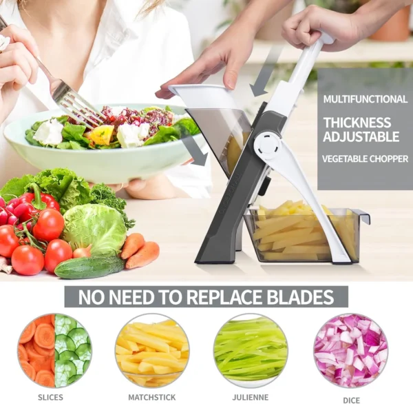 5 in 1 Safe Mandoline Slicer