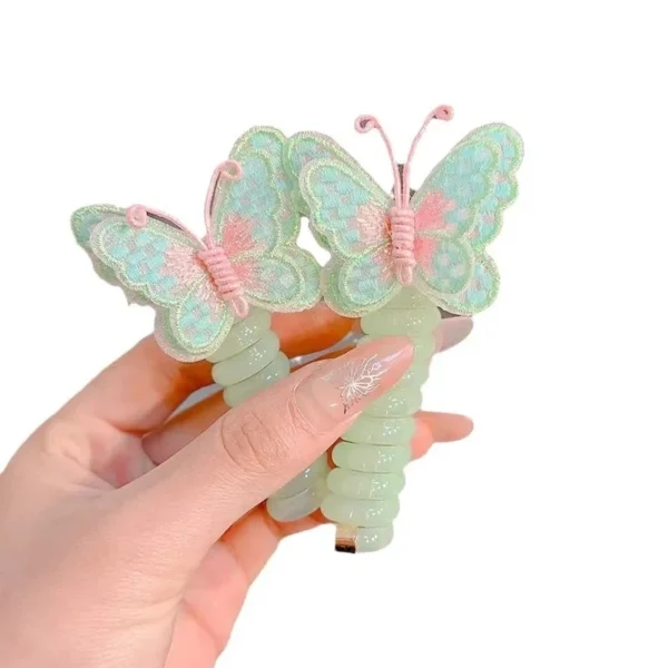 Butterfly Telephone Wire Hair Bands - Image 5