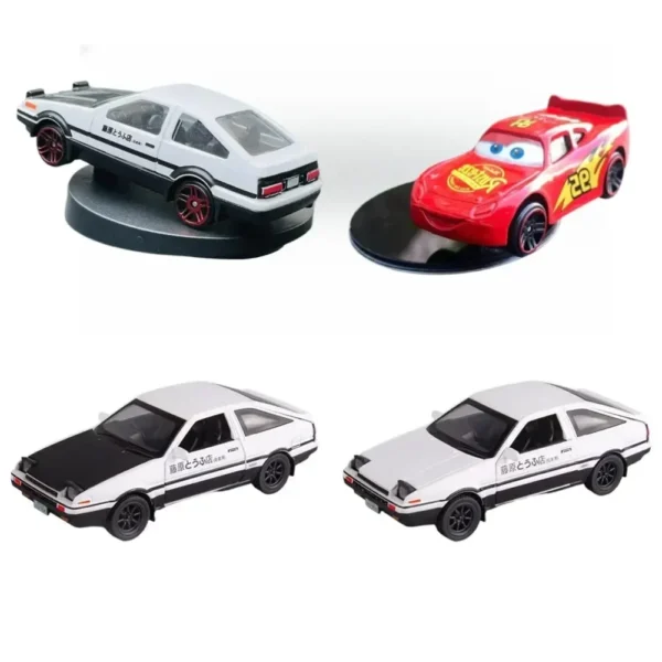 Alloy Car Model AE86 Drift Tail Spin Car Ornament - Image 2