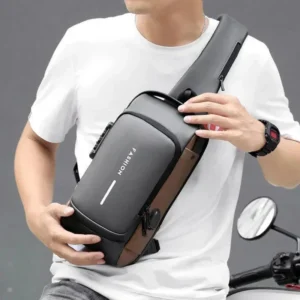 Anti-Theft USB Charging Crossbody Backpack