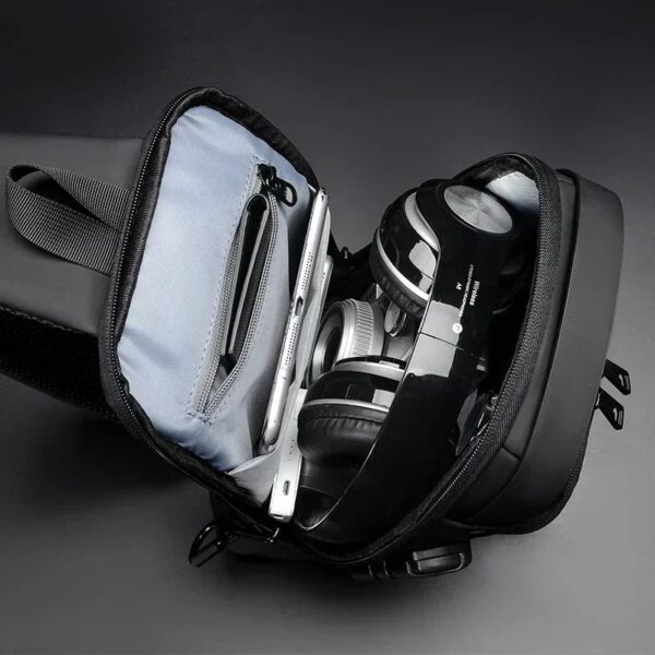Anti-Theft USB Charging Crossbody Backpack - Image 3