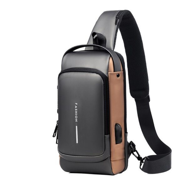 Anti-Theft USB Charging Crossbody Backpack - Image 7