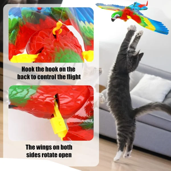 Automatic Bird Simulation Interactive Cat Toy - Image 4