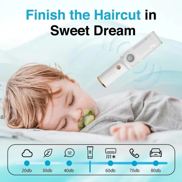 Baby Hair Clipper with Vacuum - Image 6