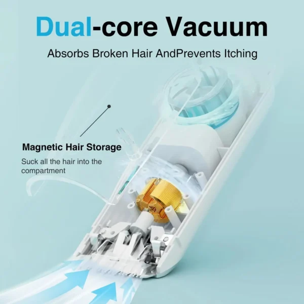 Baby Hair Clipper with Vacuum - Image 4