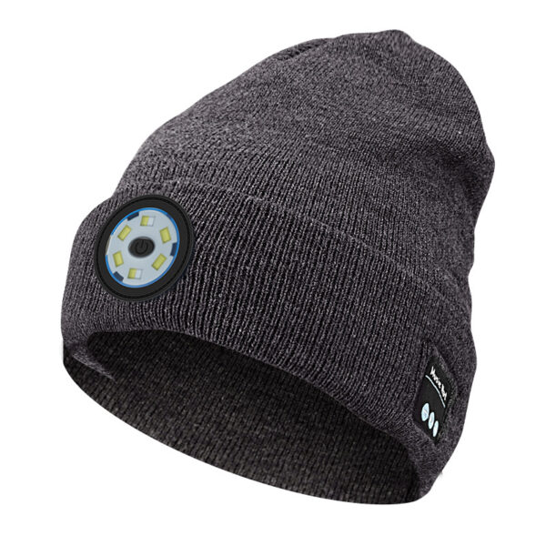 Handsfree Warm Beanie Bluetooth 5.0 Rechargeable Stereo Headset - Image 9