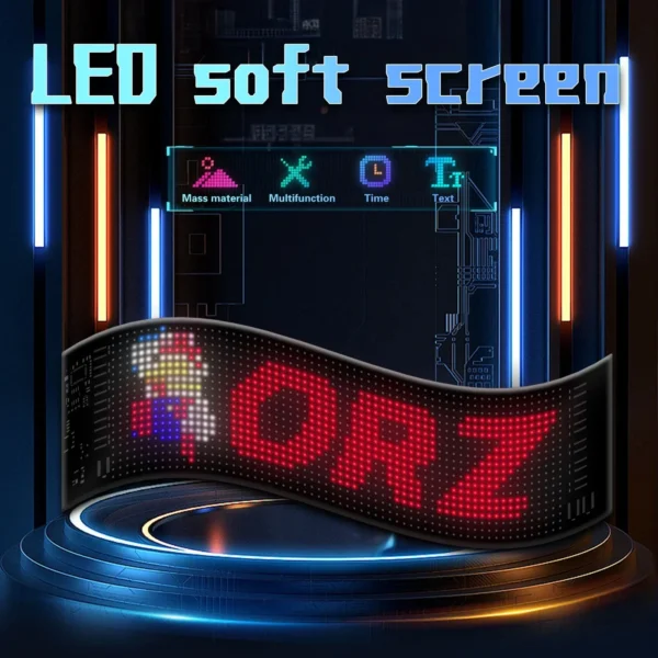 Car LED Sign DIY Programmable Scrolling LED Display - Image 3