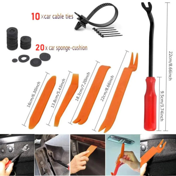 Car Retainer Clips & Fastener Remover Box Set - Image 2