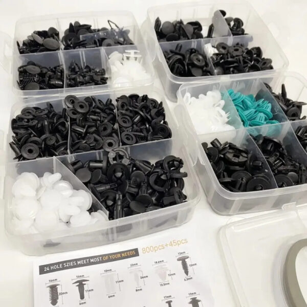 Car Retainer Clips & Fastener Remover Box Set - Image 4