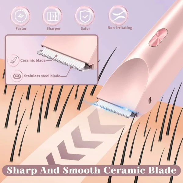 Comfort 2 in 1 Electric Lady Shaver - Image 2