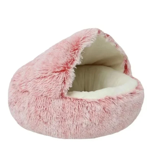 Cozy Cocoon Plush Pet Bed - Image 4