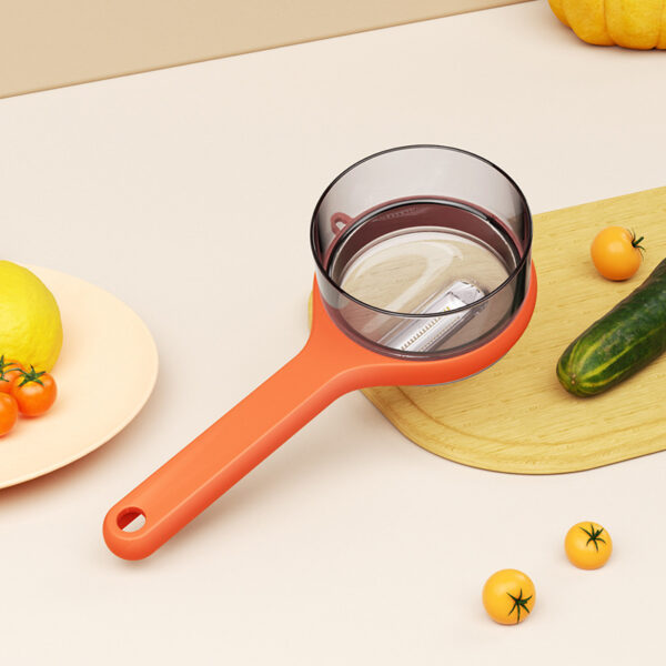 Double-Sided Stainless Steel Blade Peeling Knife with Storage Box - Image 7