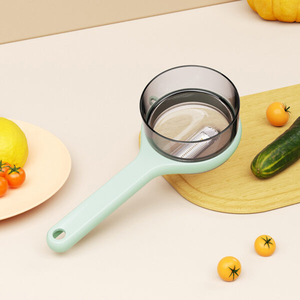 Double-Sided Stainless Steel Blade Peeling Knife with Storage Box - Image 6