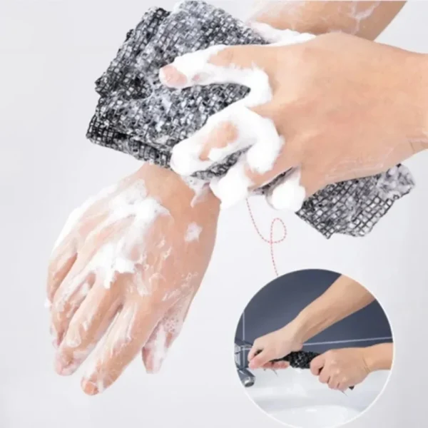 Exfoliating Shower Towel 2PCS - Image 3