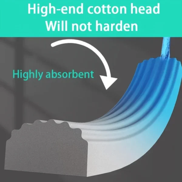 Foldable Multifunctional Mini Squeeze Cleaning Mop - Image 2