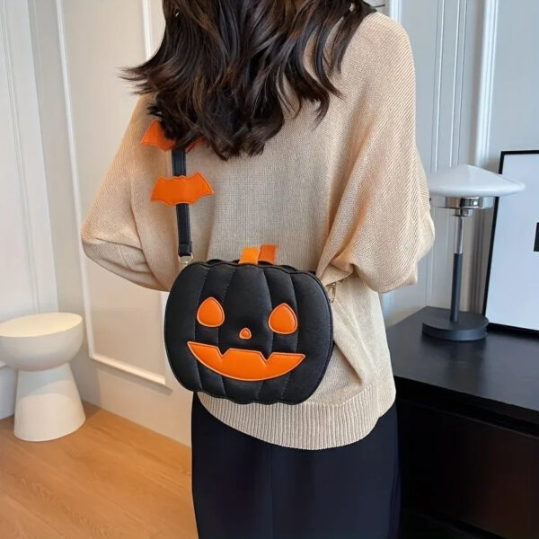 Halloween crossbody pumpkin bag - Image 2