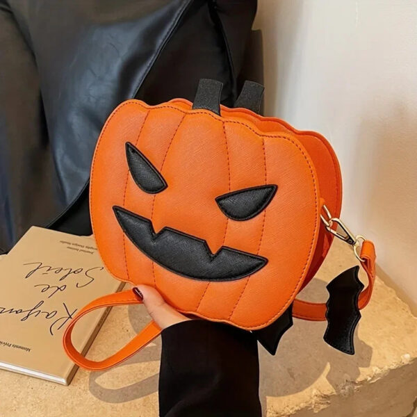 Halloween crossbody pumpkin bag - Image 3