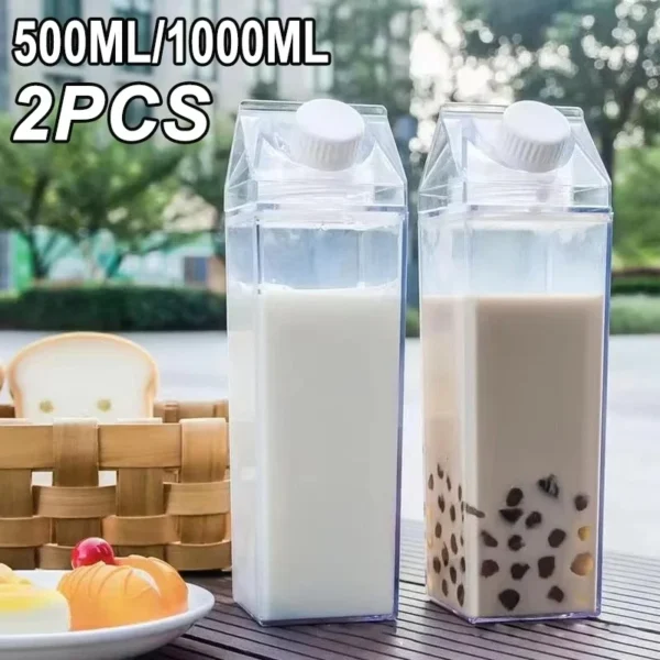 Milk Carton Drink Bottle - Image 2