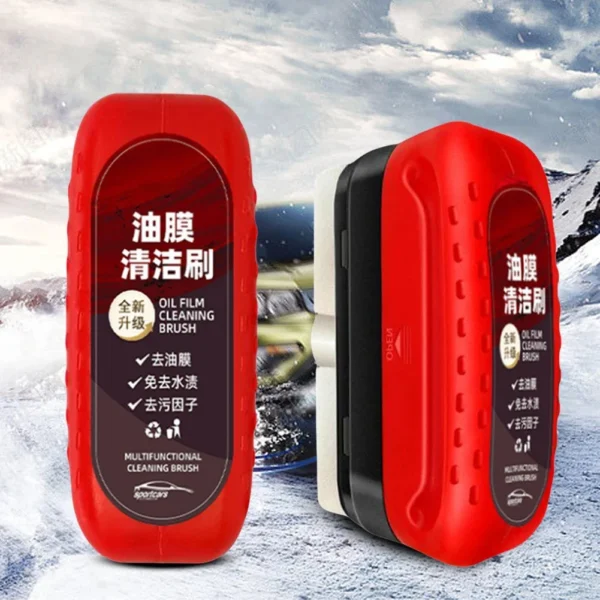 Oil Film Hydrophobic Glass Coating Cleaning Brush - Image 2