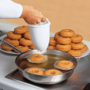 One Hand Easy Pup up Manual Donuts Maker