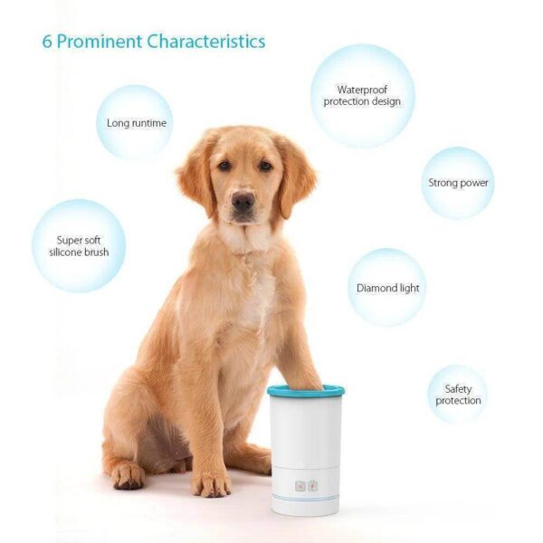 Rechargeable Automatic Dog Paw Cleaner - Image 3