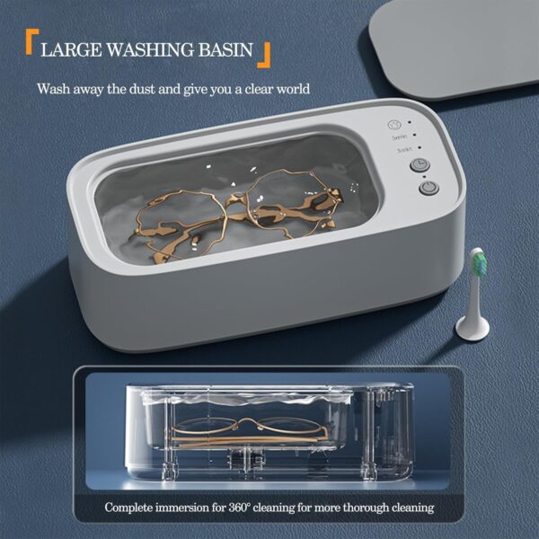 Smart Ultrasonic Deep Cleaner For Accessories - Image 2