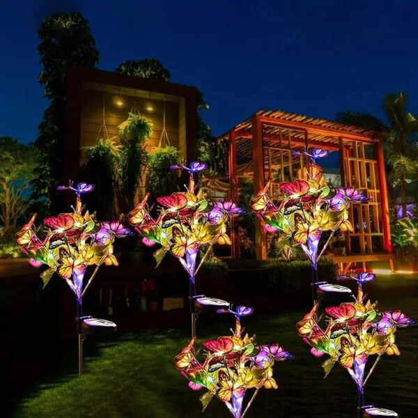 Solar Outdoor Butterfly Lights - Image 5