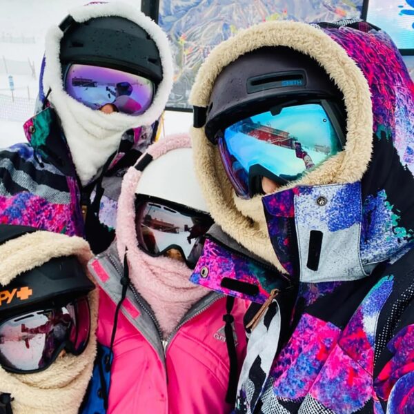 Winter Outdoor Sherp Hooded Sports Windproof Mask - Image 4