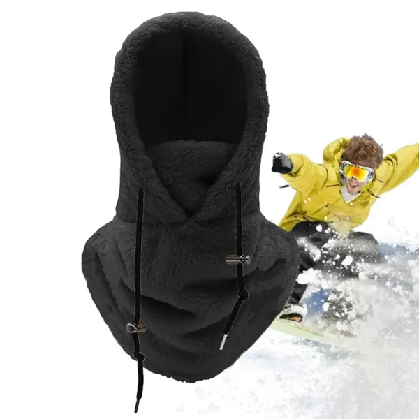 Winter Outdoor Sherp Hooded Sports Windproof Mask - Image 7